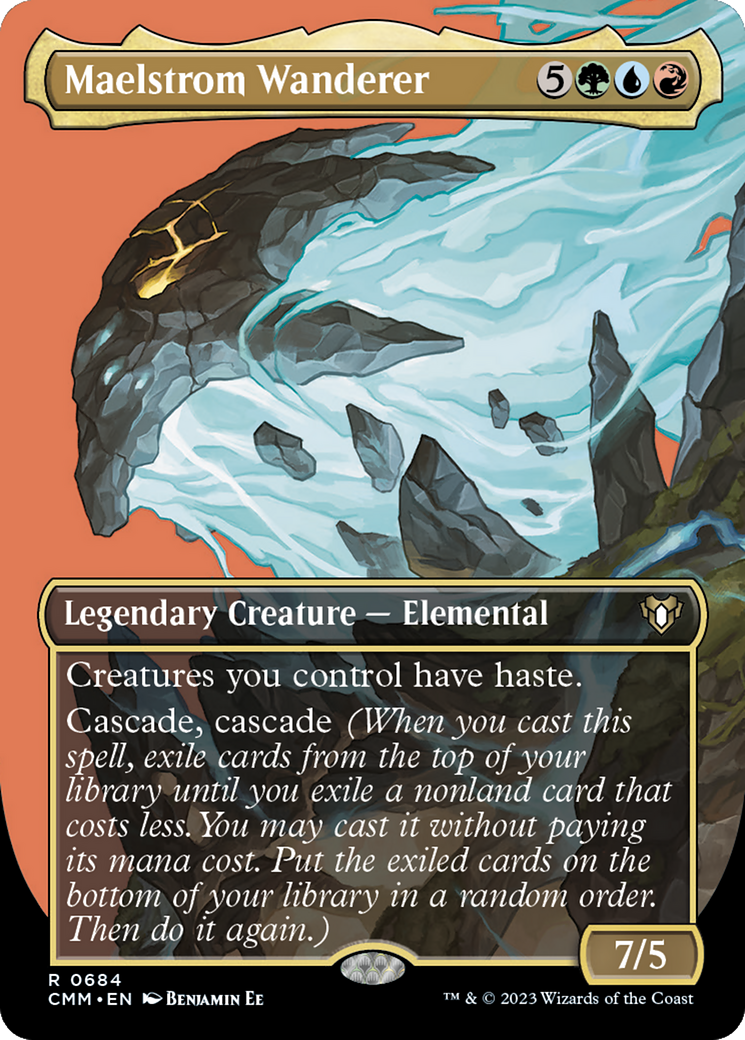 Maelstrom Wanderer (Borderless) (684) - Commander Masters