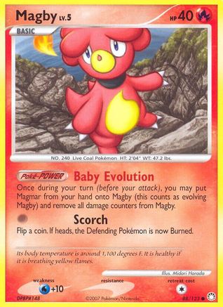 Magby (88) Reverse Holofoil - Mysterious Treasures
