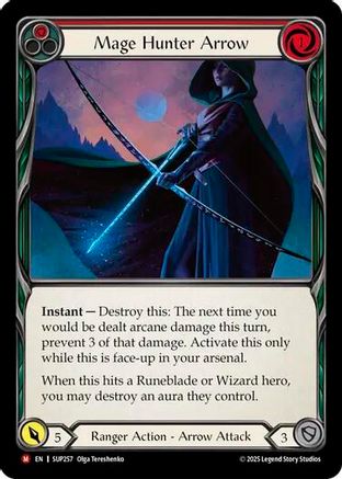 Mage Hunter Arrow (SUP257) Rainbow Foil - Super Slam