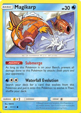 Magikarp (17) Reverse Holofoil - Crimson Invasion