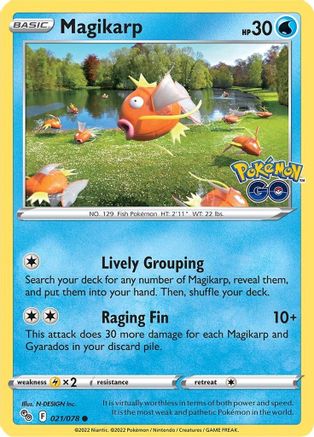 Magikarp (21) - Pokemon GO