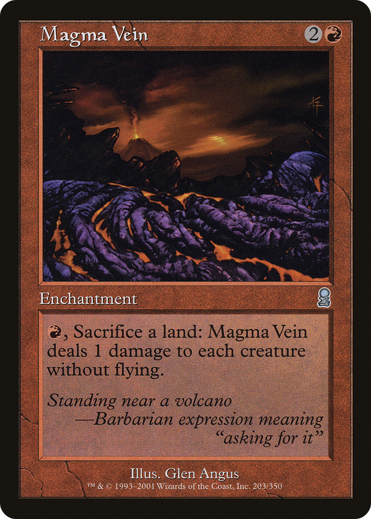Magma Vein (203) Foil - Odyssey