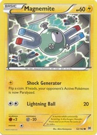 Magnemite (52) Reverse Holofoil - BREAKthrough