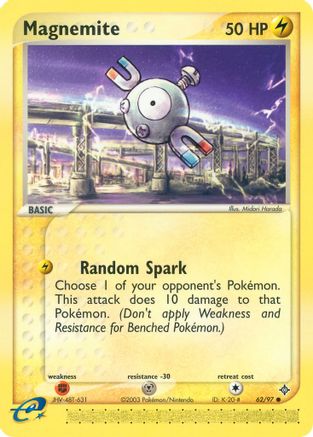 Magnemite (62) Reverse Holofoil - Dragon