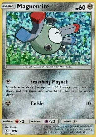 Magnemite (8) Holofoil - McDonalds Promos 2018