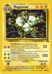 Magneton (11) (Unlimited) Holofoil - Fossil