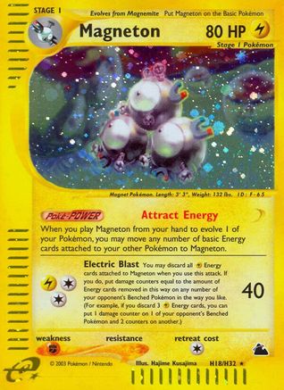 Magneton (H18) Holofoil - Skyridge
