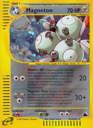Magneton (H19) Holofoil - Skyridge