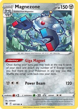 Magnezone (107) Holofoil - Astral Radiance