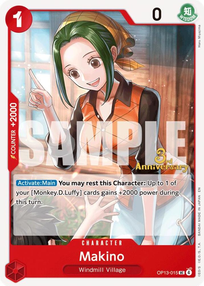 Makino (OP13-015) 3rd Anniversary Tournament Cards
