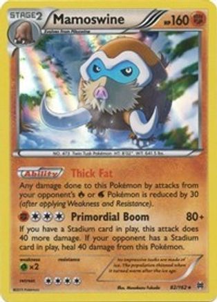 Mamoswine (82) Holofoil - BREAKthrough