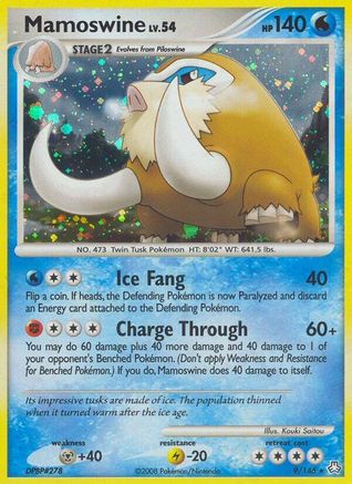 Mamoswine (9) Holofoil - Legends Awakened
