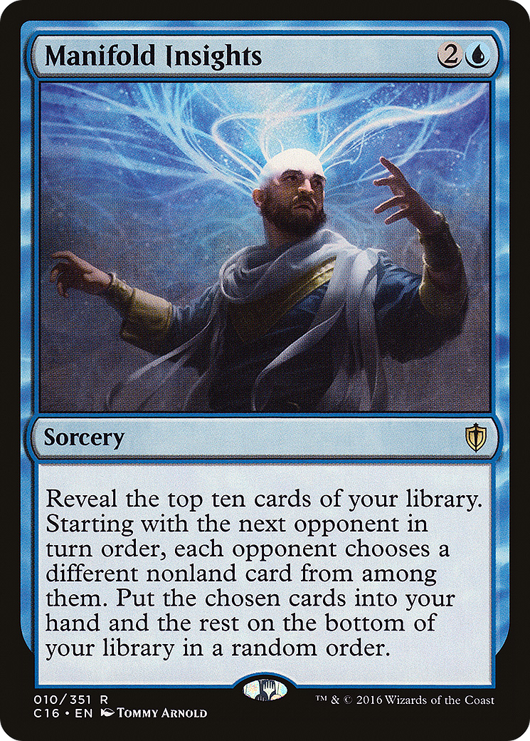 Manifold Insights (010) - Commander 2016