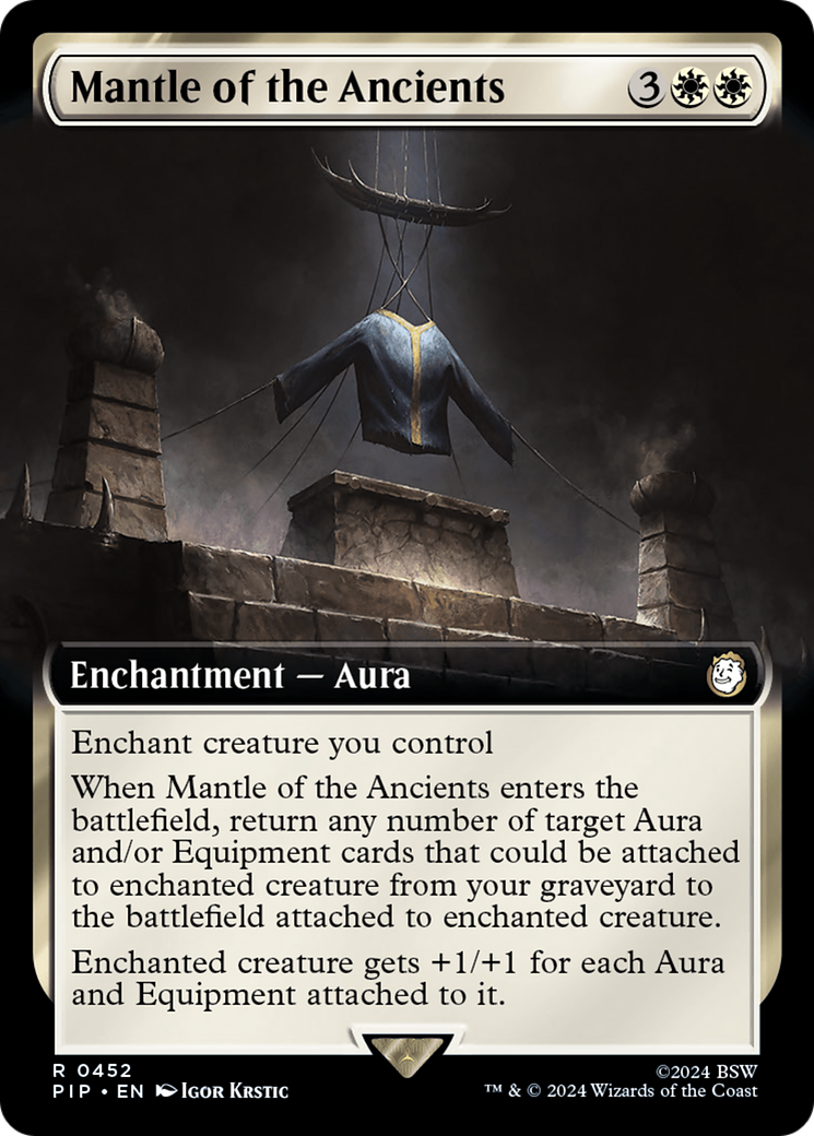 Mantle of the Ancients (Extended Art) (452) Foil - Fallout