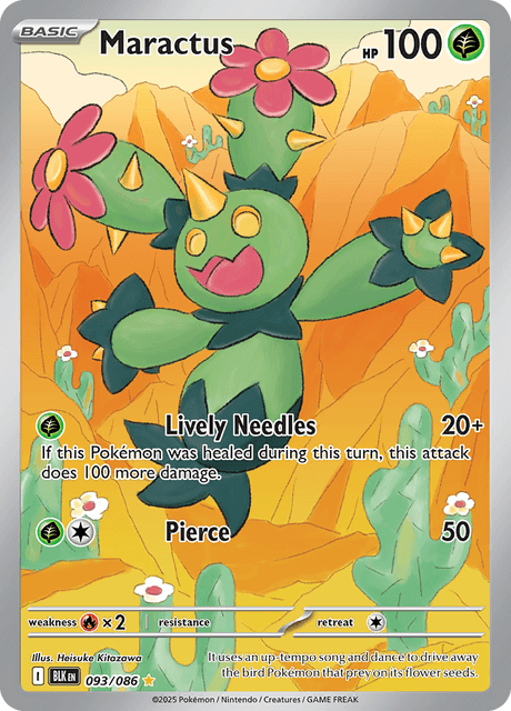 Maractus (93) Holofoil - Black Bolt