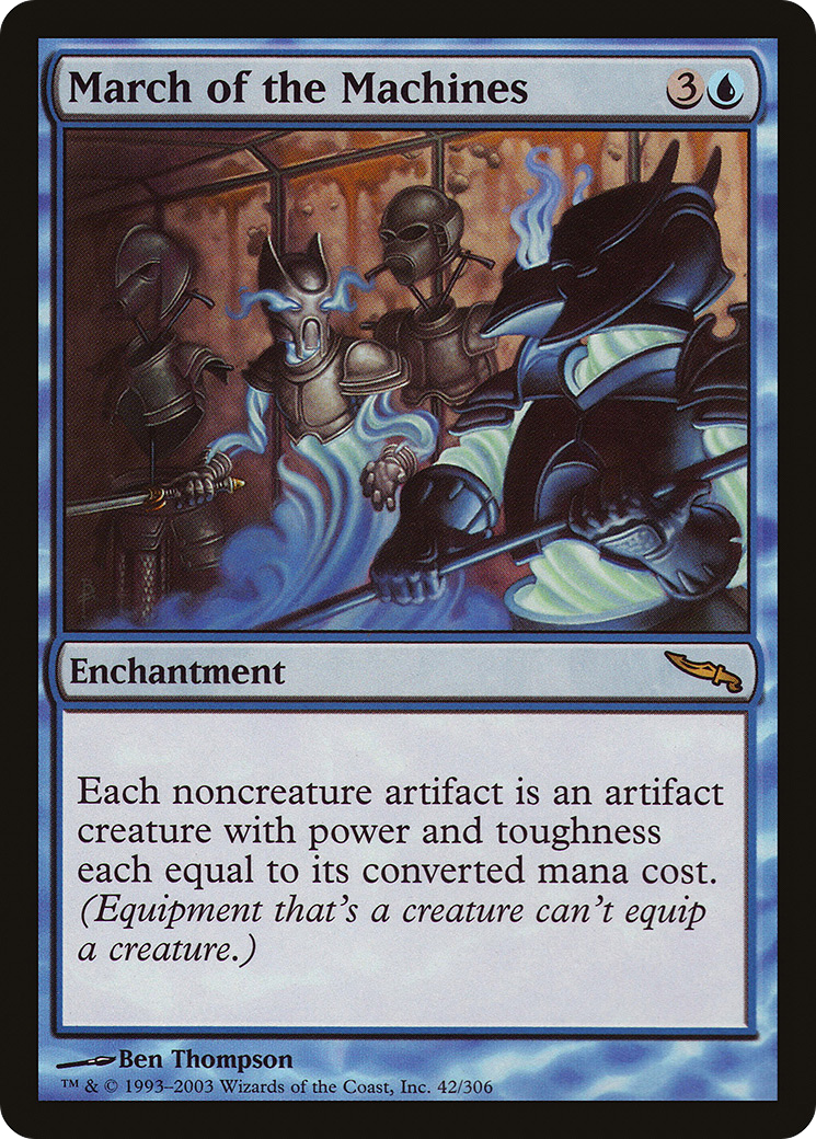 March of the Machines (042) Foil - Mirrodin