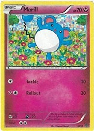 Marill (10) Holofoil - McDonalds Promos 2015