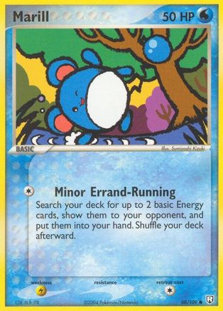 Marill (68) Reverse Holofoil - Team Rocket Returns