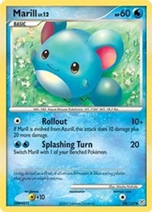 Marill (88) Reverse Holofoil - Diamond & Pearl