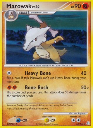 Marowak (63) - Legends Awakened