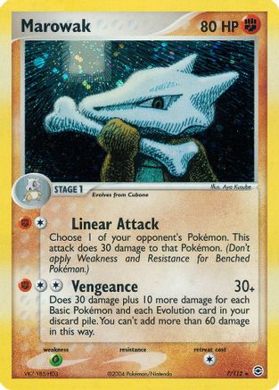 Marowak (7) Holofoil - FireRed & LeafGreen