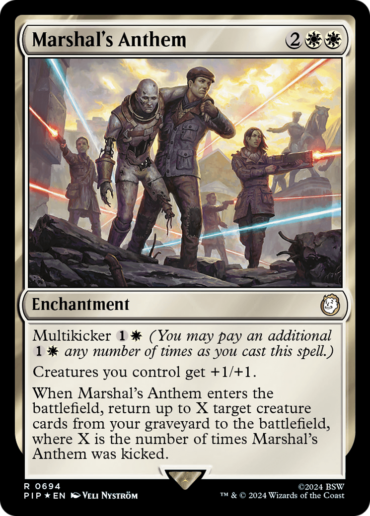 Marshal's Anthem (694) Surge Foil - Fallout