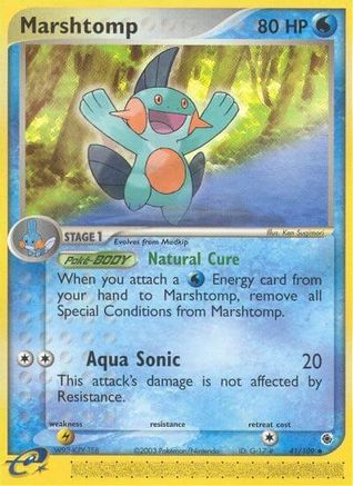 Marshtomp (41) Reverse Holofoil - Ruby and Sapphire