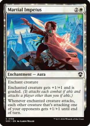 Martial Impetus (156) - Commander: Secrets of Strixhaven