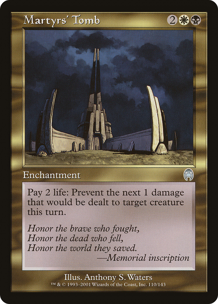 Martyrs' Tomb (110) - Apocalypse