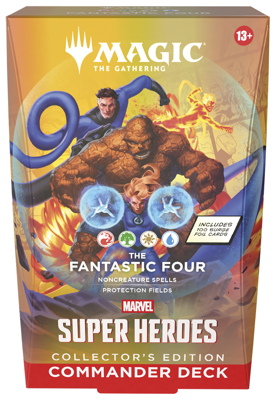Marvel Super Heroes Commander - Collector's Edition The Fantastic Four