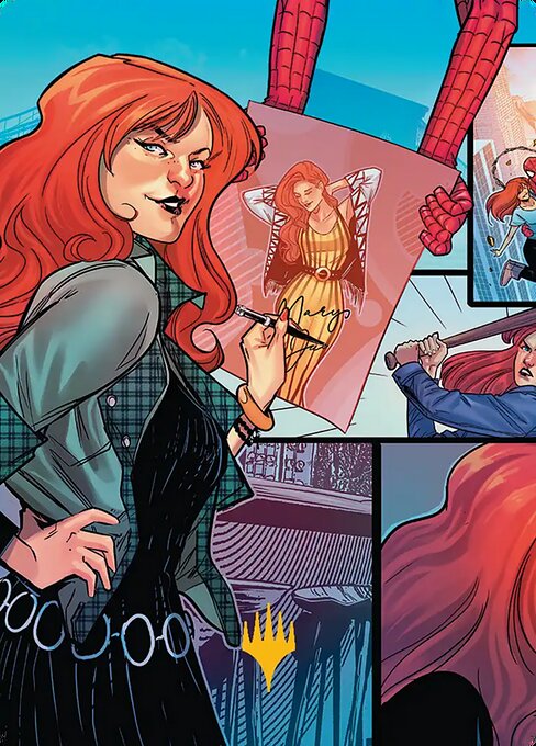 Mary Jane Watson (050s) Gold-Stamped - Art Series: Marvel's Spider-Man