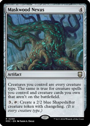 Maskwood Nexus (299) Ripple Foil - Commander: Modern Horizons 3