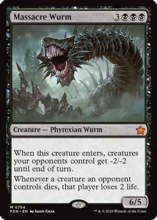 Massacre Wurm (754) - Foundations