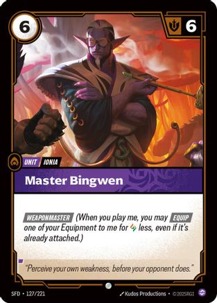 Master Bingwen (127) - Spiritforged