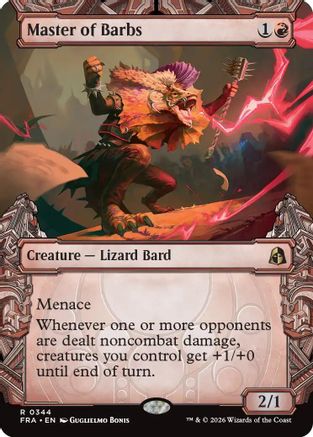Master of Barbs (Sculptor's Stronghold Showcase) (344) Foil - Reality Fracture