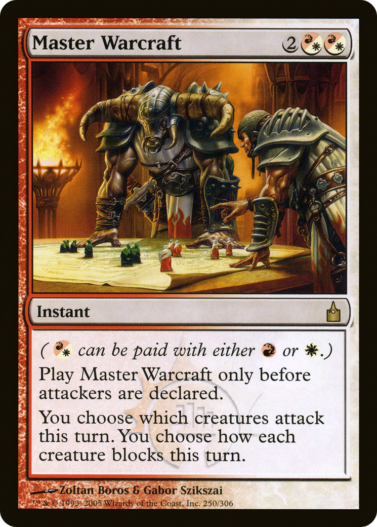 Master Warcraft (250) Foil - Ravnica: City of Guilds