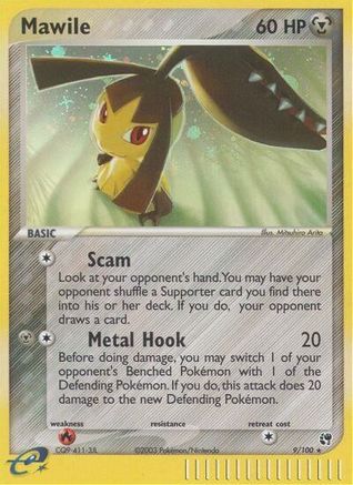 Mawile (9) Reverse Holofoil - Sandstorm
