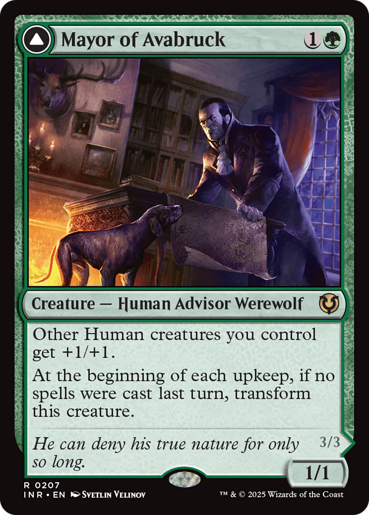 Mayor of Avabruck // Howlpack Alpha (207) Foil - Innistrad Remastered