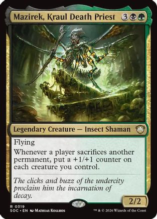 Mazirek, Kraul Death Priest (319) - Commander: Secrets of Strixhaven