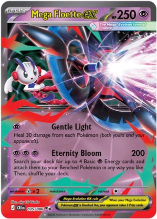 Mega Floette ex (35) Holofoil - Chaos Rising