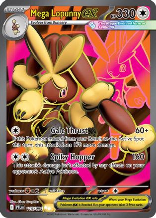 Mega Lopunny ex (Full Art) (115) Holofoil - Phantasmal Flames