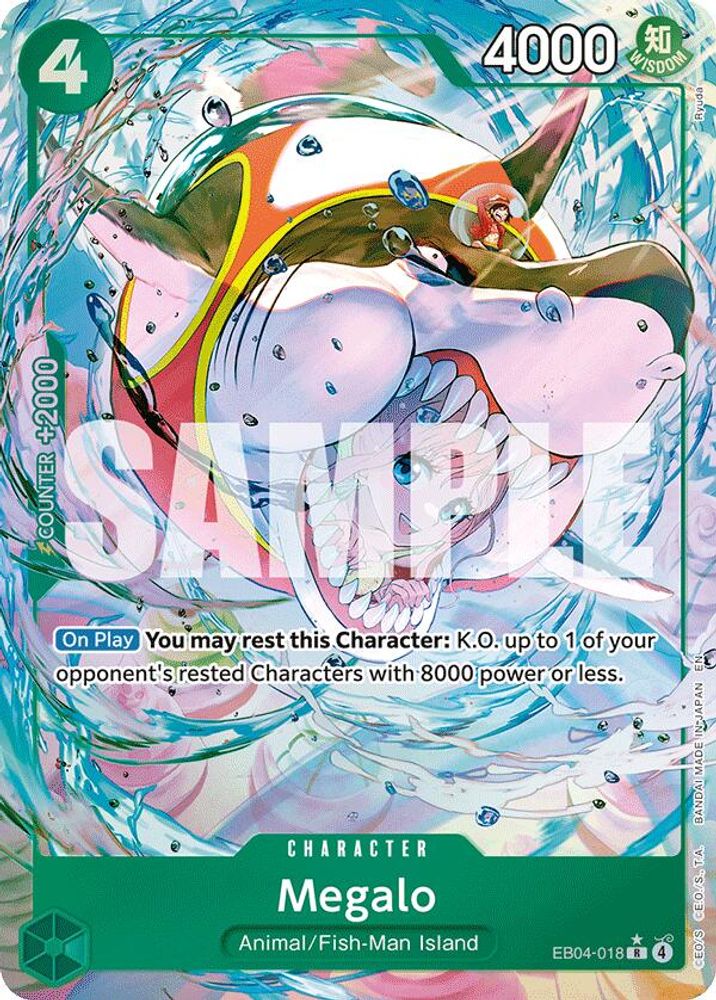 Megalo (Alternate Art) (EB04-018) Foil