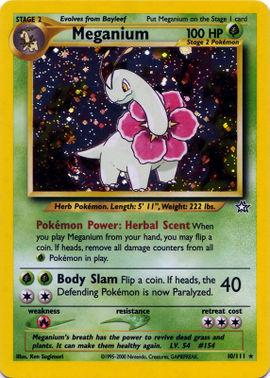 Meganium (10) (Unlimited) Holofoil - Neo Genesis