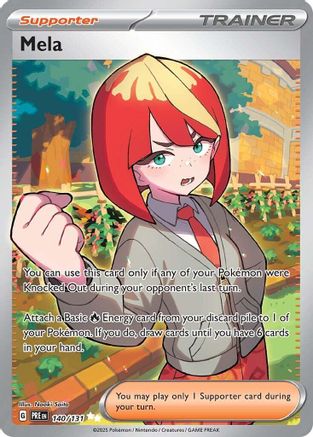 Mela (Full Art) (140) Holofoil - Prismatic Evolutions
