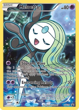 Meloetta (Full Art) (XY120) Holofoil - Black Star Promos