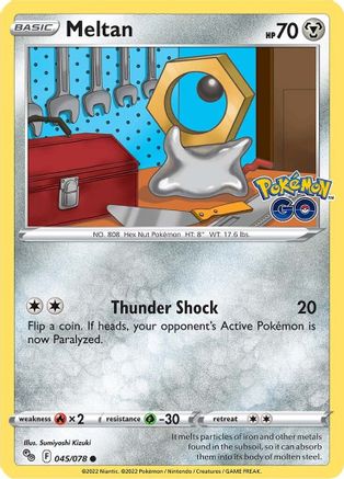 Meltan (45) Reverse Holofoil - Pokemon GO