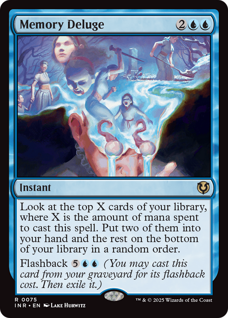 Memory Deluge (075) Foil - Innistrad Remastered
