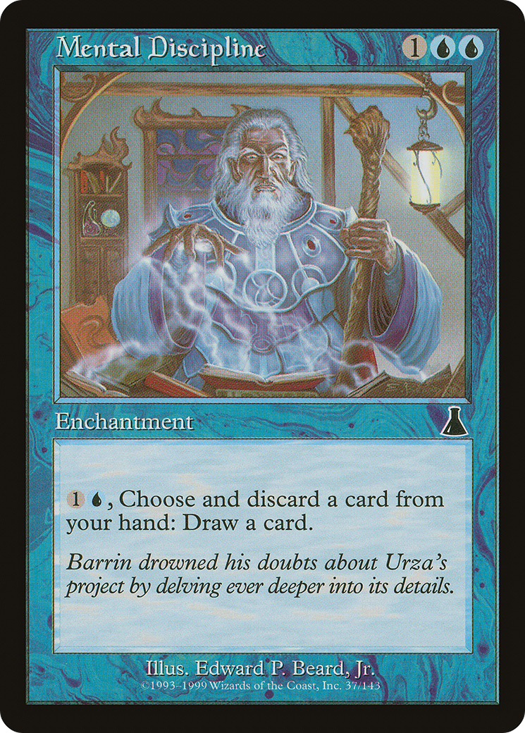 Mental Discipline (037) Foil - Urza's Destiny