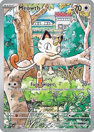 Meowth (106) Holofoil - Phantasmal Flames