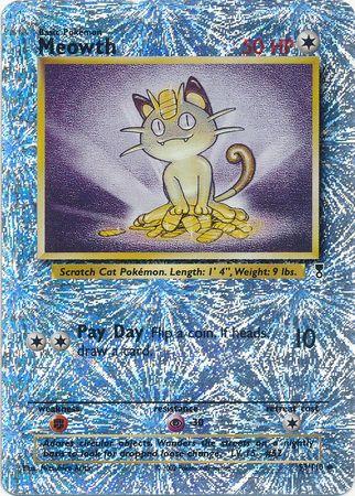 Meowth (53) Reverse Holofoil - Legendary Collection